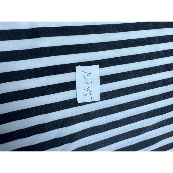 Prettylittlething Black Stripe Jersey Split Cami Midi Dress size 10 - Picture 12 of 15